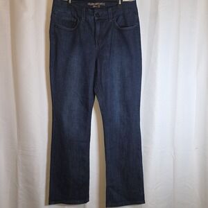 Seven 7 Melissa McCarthy Boot Sz 14 Womens Blue Slimming Silhouette System